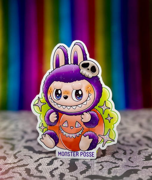 Halloween Monster Sticker