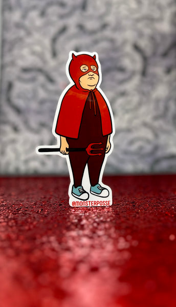 Devil boy Sticker