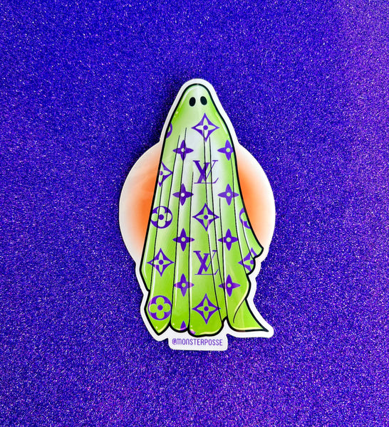 Spooky but Fancy sticker