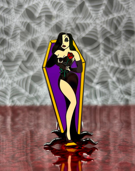 Morticia Rabbit pin