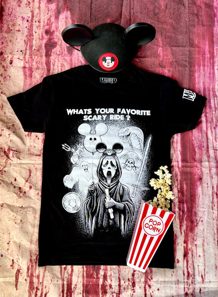 WHATS YOUR FAVORITE SCARY RIDE? Shirt