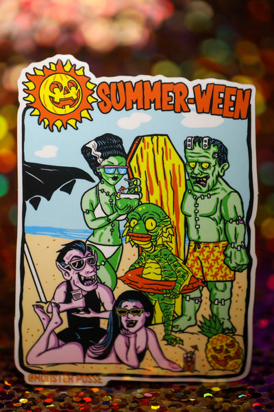 Summerween sticker