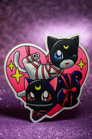 Moon Cats Sticker