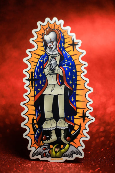 Virgen De Pennywise Sticker
