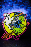 Ghost Fart Witch sticker