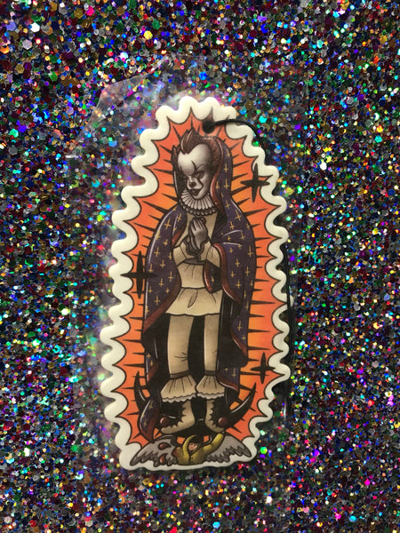 Virgen De Pennywise air freshener