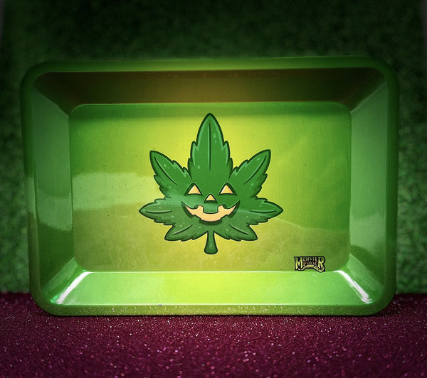 Halloweed Tray green