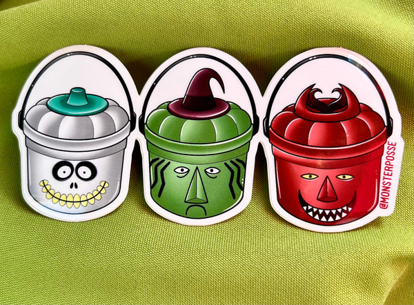 McNightmare pail Sticker