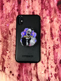 Kawaii clown acrylic phone grip