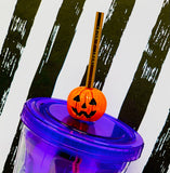 Dulce Calaveritas X Monster Posse - Trick r Treat straw set