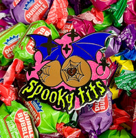 Spooky Tits Pin - Glitter Versions