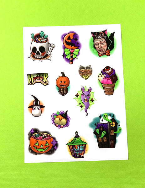 Treats And Ghouls Sticker Sheet