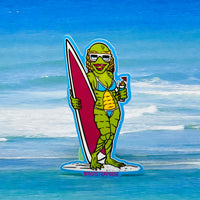 Surf Creech  babe sticker