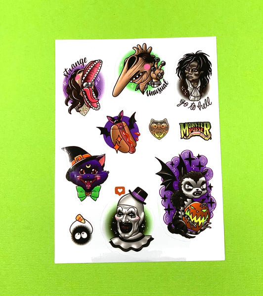 Go To Hell Sticker Sheet