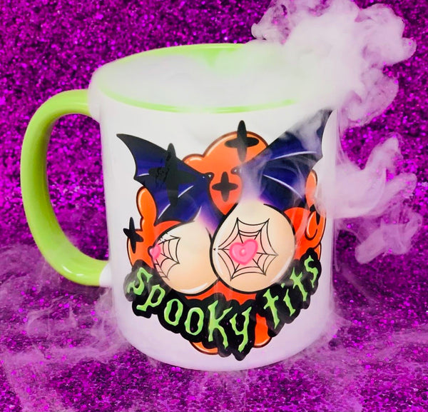 Spooky Tits mug
