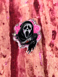 Kawaii ghost acrylic phone grip