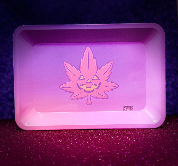 Halloweed Tray pink